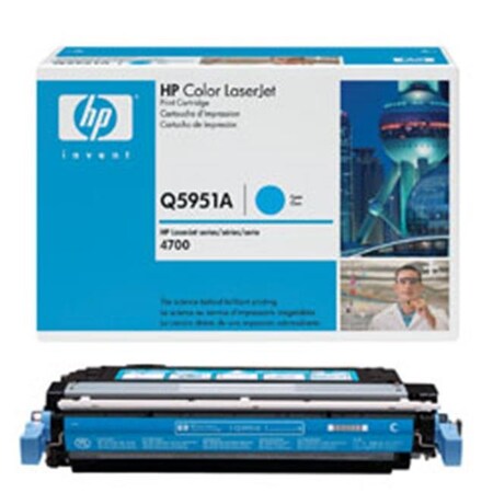 Hp Hewlett-Packard Q5951A Hp Br Color Lsrjet 4700 - 1-643A Sd Cyan Toner Q5951A